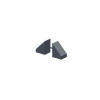 CLIP 1/2 KLOSUP POTEAU ALU GRIS LOT DE 10