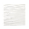 CARRELAGE MURAL ARTENS FROSTY 30X60 CM DECOR VAGUE BLANC BRILLANT 1,26M2