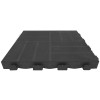 DALLE CLIPSABLE MIXTILE 415X415X45MM BOIS ANTHRACITE