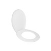 ABATTANT WC ESSENTIAL BLANC