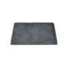 TAPIS SDB ICONE 50X80 CM UNI GRIS INK2 AZAO