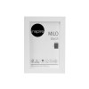 CADRE MILO BOIS 10X15 BLANC INSPIRE
