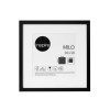CADRE MILO BOIS 30X30 NOIR INSPIRE