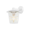 APPLIQUE EXTERIEUR DESCENDANT PALAMA E27 60W BLANC