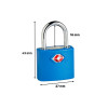 CADENAS 27MM ZINC + 2 CLES