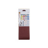 ABRASIF BANDE 100X610MM GRAIN 120 LOT DE 2 DEXTER
