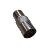 ADAPTATEUR SATELLITE COAXIAL 9.52MM FICHE F FEMELLE METAL