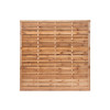 PANNEAU BOIS LUNA OCCULTANT 180X180CM 35MM MARRON