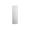 PORTE DE PLACARD COULISSANTE REFLECT BLANC MIROIR ARGENT 250X66,2CM