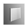 ARMOIRE TOILETTE 73 CM IMAGE 3 GRIS METAL