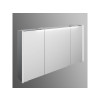 ARMOIRE TOILETTE 133 CM IMAGE3 GRIS METAL