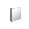 ARMOIRE TOILETTE 70 CM IMAGE3 GRIS FLORAL