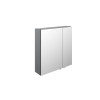 ARMOIRE TOILETTE 70 CM IMAGE3 GRIS METAL