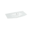 PLAN VASQUE VERRE 90CM IMAGE3 BLANC