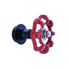 SUPPORT VALVE TUBE PENDERIE MYTUBE DIAMETRE 25MM ROUGE