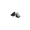 DEMI-CLIP PERSIENNE POUR POTEAU ALUMINIUM KLOSUP NOIR X10