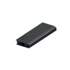 LAME ALUMINIUM KLOSUP 145X9CM PLEIN NOIR SABLE