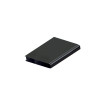 LAME ALUMINIUM KLOSUP 145X15CM PLEIN NOIR SABLE