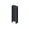 GLISSIERE ALUMINIUM POUR CLOTURE KLOSUP 2M30 NOIR
