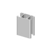 POTEAU ALUMINIUM KLOSUP 2 DEPART 1M2 BLANC