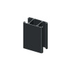 POTEAU ALUMINIUM POUR CLOTURE KLOSUP 2 DEPART 1M2 NOIR