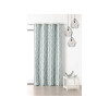 RIDEAU PALME 145X250CM TAMISSANT VERT EAU