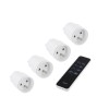 PRISES TELECOMMANDABLES  INTERIEURES + 1 GRATUITE  DIO 2300 W X3