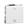 INTERRUPTEUR VMC 2M BLANC MOSAIC
