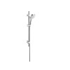 POMME DOUCHROMEE 3JET+BARRE+FLEXIBLE CHROME