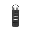 SERVITEUR ACIER ELIA NOIR + 4 ACCESSOIRES