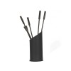 SERVITEUR ACIER LAUKI + 4 ACCESSOIRES