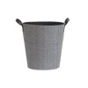 SAC GRANULE TISSU DAMA ROND GRIS 44X45CM