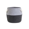SAC BUCHE BICOLOR FEUTRINE BICOLORE 44X41CM