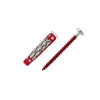 CHEVILLE ASSORTIMENT 6X37MM + VIS X12