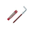CHEVILLE ASSORTIMENT 6X37MM + GOND X4