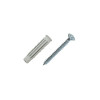 CHEVILLE UNIVERSEL NYLON 8X40MM + VIS X8
