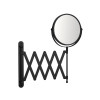 MIROIR EXTENSIBLE DIAMETRE 15 GROSSISSANT X3 NOIR