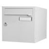 BOITE LETTRE INTERVAL 2 PORTE GRIS