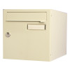 BOITE LETTRE INTERVAL 1 PORTE BEIGE