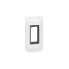 PLAQUE +SUPPORT 1 MODULE MOSAIC BLANC