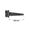 PENTURE ANGLAISE AXE COMP L500 NOIR