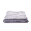 PLAID CHENILLE FRANGE GRIS 130X170CM