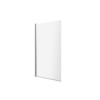 PARE BAIGNOIRE ESSENTIAL 1 VOLET VERRE TRANSPARENT/CHROME H140XL80CM