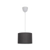 SUSPENSION SITIA E27 D28 60W COTON GRIS