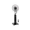 VENTILATEUR BRUMISATEUR SUR PIED MILTON4 70W D40CM NOIR