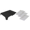 BAC PEINTURE + 3 RECHARGE POUR ROULEAU 180MM NOIR DEXTER