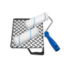 KIT MUR/PLAFOND LISSE ROULEAU 180MM/RECHARGE/GRILLE DEXTER