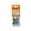 BOULON POELIER TETE FENDUE AZ B18 STANDERS 4X25 X15