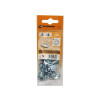BOULON POELIER TETE FENDUE AZ B18 STANDERS 5X16 X15