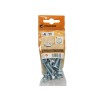 BOULON POELIER TETE FENDUE AZ B18 STANDERS 6X30 X8